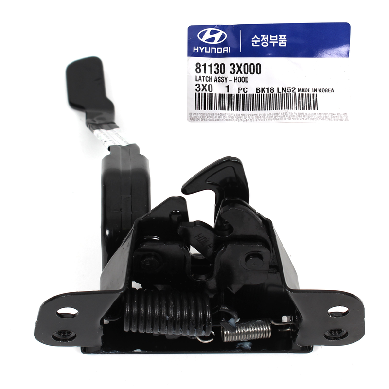 Genuine Hood Lock Latch Assy 2011-16 Hyundai Elantra SEDAN 81130-3X000