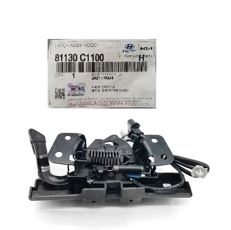 Genuine Hood Latch Assembly for 2015-2017 Hyundai Sonata 81130-C1100