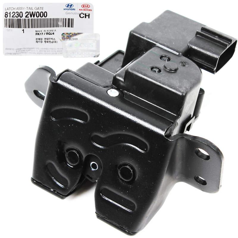 GENUINE Rear Tailgate Lock Latch for 13-19 Santa Fe Sport Kia Soul 81230-2W000