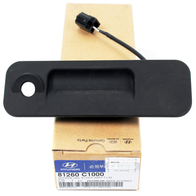 GENUINE Outside Trunk Lid Lock Handle for 2015-17 Hyundai Sonata 81260C1000