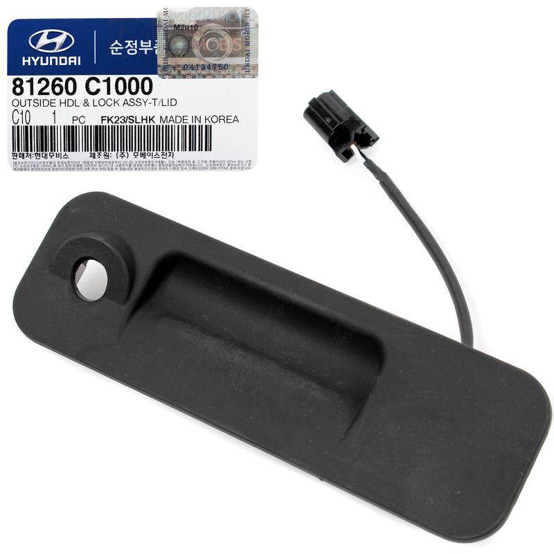 GENUINE Outside Trunk Lid Lock Handle for 2015-17 Hyundai Sonata 81260C1000