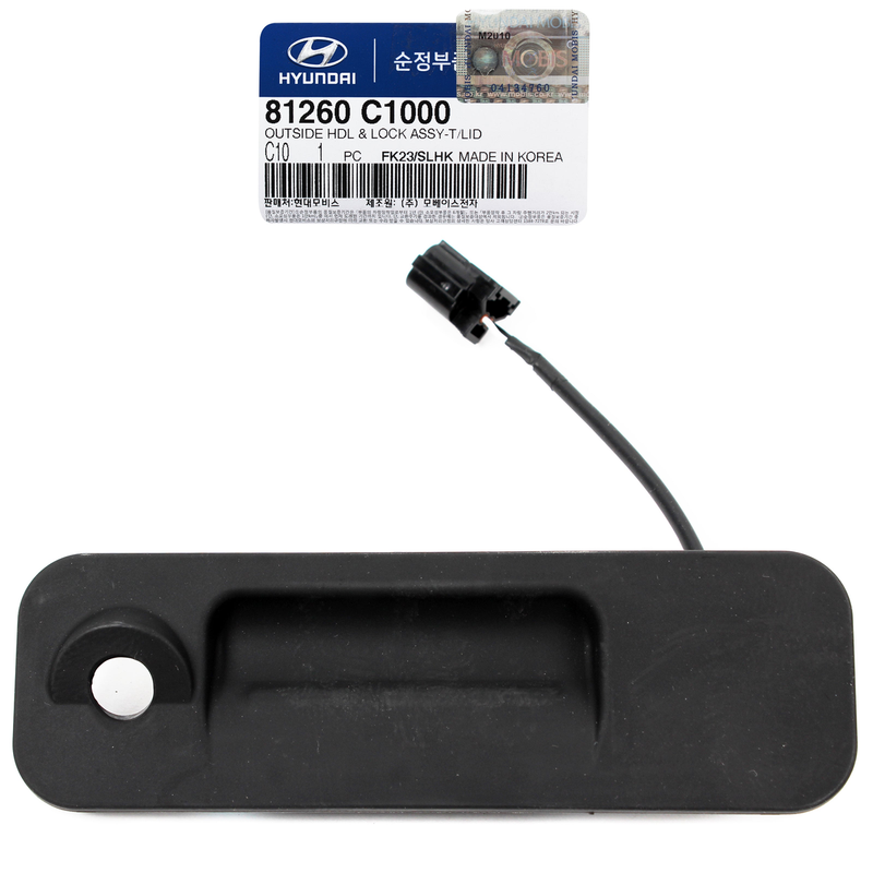 GENUINE Outside Trunk Lid Lock Handle for 2015-17 Hyundai Sonata 81260C1000