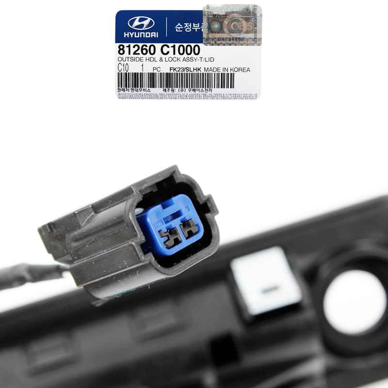 GENUINE Outside Trunk Lid Lock Handle for 2015-17 Hyundai Sonata 81260C1000