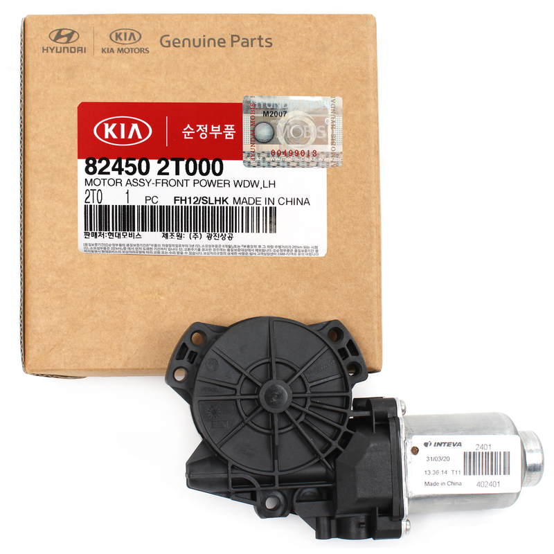 GENUINE Window Motor FRONT DRIVER for 2010-16 Kia Optima 82450-2T000