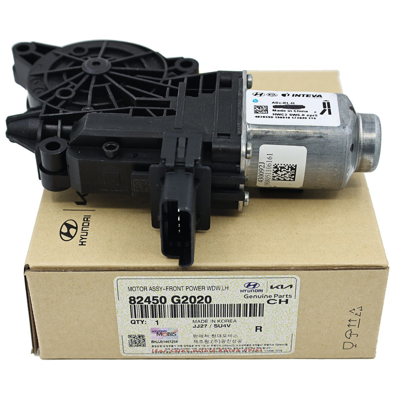 Genuine FRONT LEFT Power Window Motor for 2017-22 Hyundai Ioniq 82450-G2020