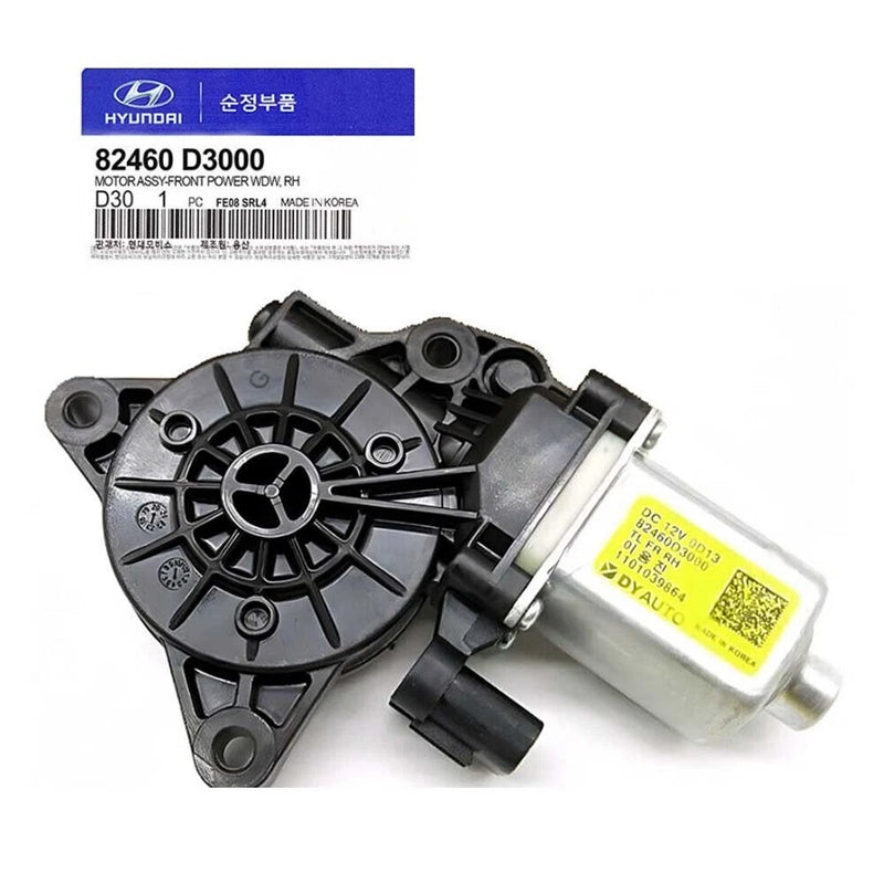 Front Power Window Motor RIGHT for 2016-21 Hyundai Tucson 82460D3000 Genuine