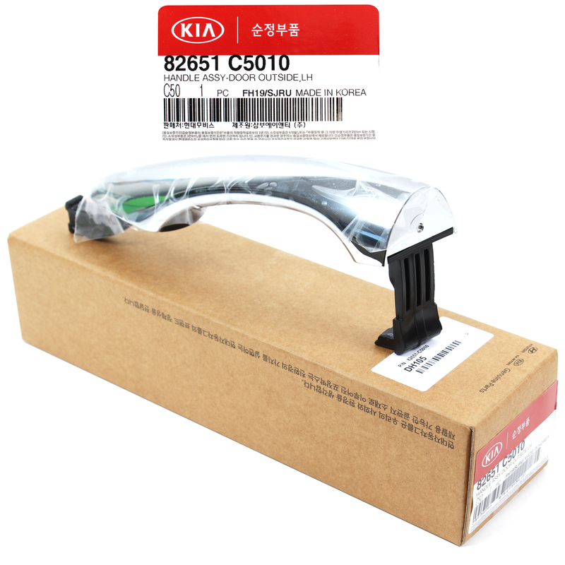 GENUINE Outside Door Handle Chrome LEFT DRIVER for 16-19 Kia Sorento 82651-C5010