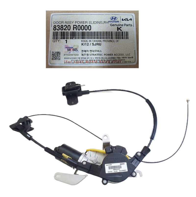 Power Sliding Door Motor RIGHT RH for 2022-25 Kia Carnival 83820-R0000 Genuine