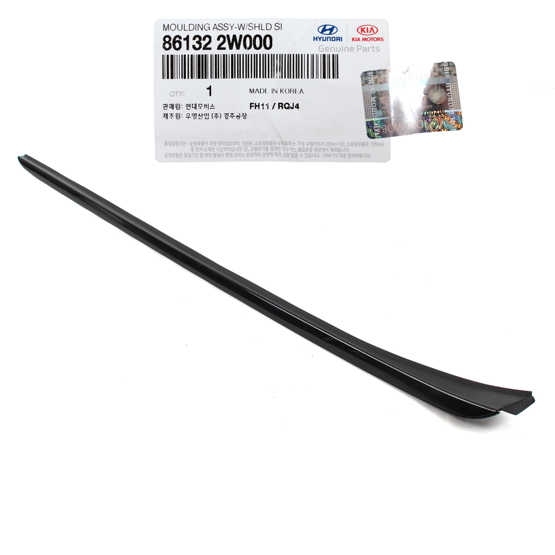 Windshield Pillar Molding PASSENGER 2013-19 Hyundai Santa Fe 861322W000 Genuine