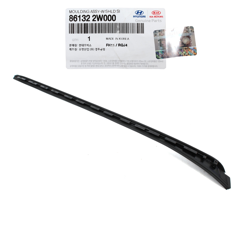 Windshield Pillar Molding PASSENGER 2013-19 Hyundai Santa Fe 861322W000 Genuine
