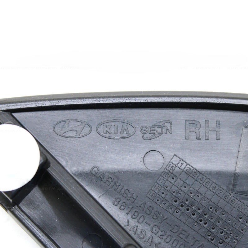 Genuine A-Pillar Molding Trim RIGHT RH for 2017-22 Hyundai Ioniq 86190-G2000