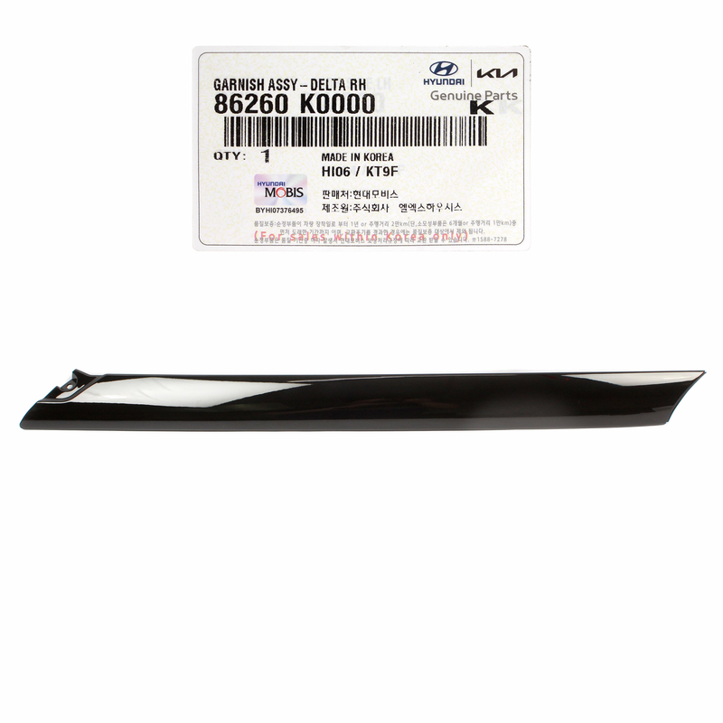 Windshield Pillar Trim Molding RIGHT for 2020-2023 Kia Soul 86260K0000 GENUINE