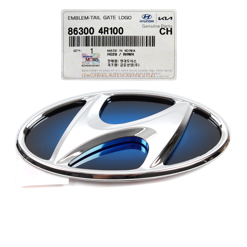 Rear Trunk Emblem for 2011-2015 Hyundai Sonata / Hybrid 863004R100