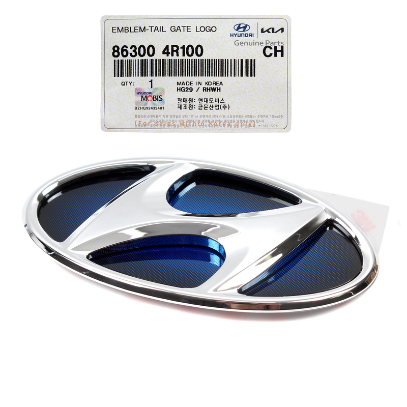 Rear Trunk Emblem for 2011-2015 Hyundai Sonata / Hybrid 863004R100
