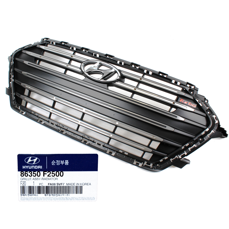 GENUINE Radiator Grille W/O Molding for 17-18 Hyundai Elantra 1.6L 86350F2500