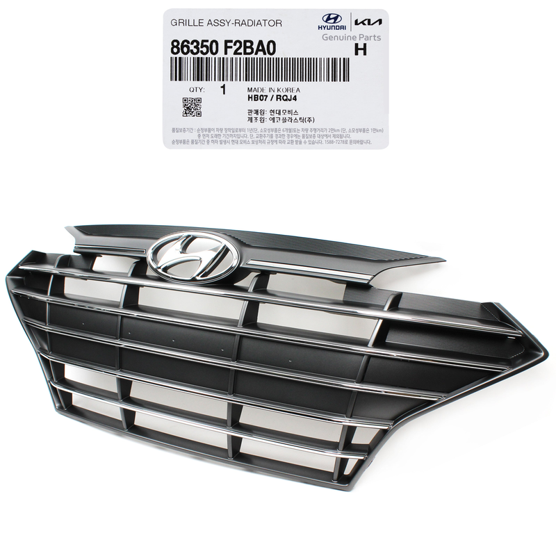 GENUINE Grille Front Radiator for 2019-2020 Hyundai Elantra Sedan 86350-F2BA0