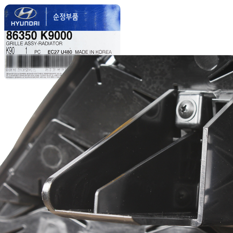 Genuine Front Bumper Grille With Emblem Hyundai Veloster N 2019-2022 86350K9000