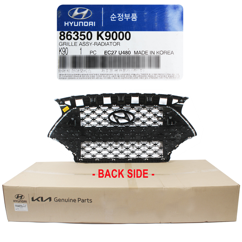 Genuine Front Bumper Grille With Emblem Hyundai Veloster N 2019-2022 86350K9000
