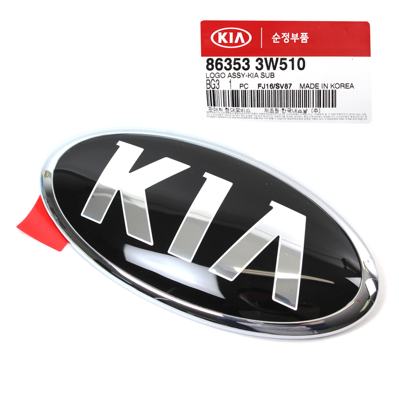 GENUINE REAR Tail Gate Emblem KIA LOGO - Kia Sportage 2013-2016 863533W510