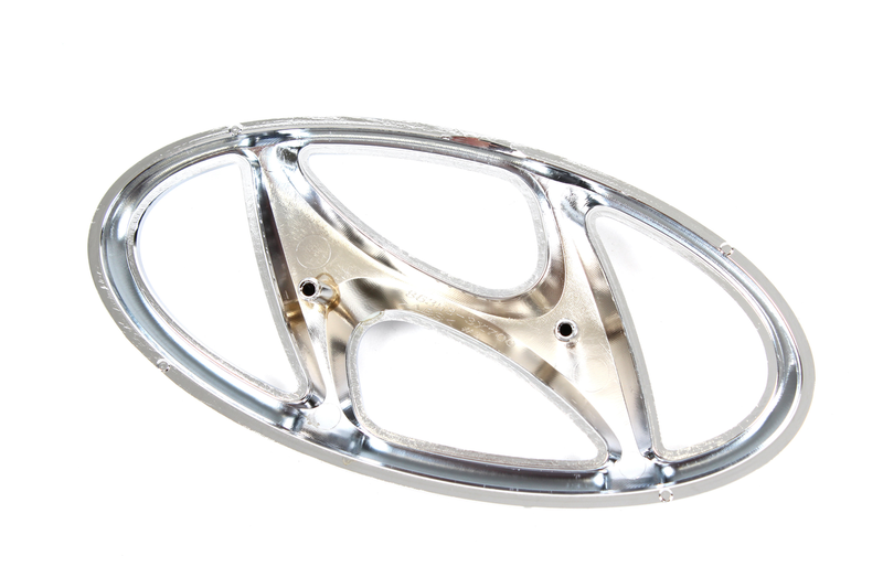 Genuine Front Grille Emblem "H" Logo OEM Hyundai Elantra Sedan 2014-2016