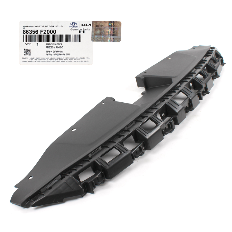 GENUINE Radiator Grille Upper Cover Shield 2017-2018 Hyundai Elantra 86356F2000