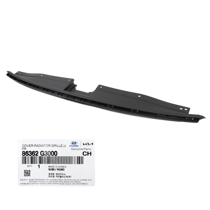 Genuine Radiator Grille Shield Upper Cover 2018-20 Hyundai Elantra GT 86362G3000
