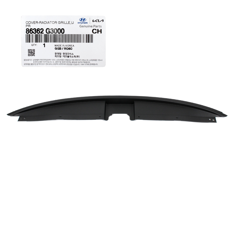 Genuine Radiator Grille Shield Upper Cover 2018-20 Hyundai Elantra GT 86362G3000