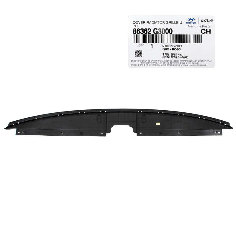 Genuine Radiator Grille Shield Upper Cover 2018-20 Hyundai Elantra GT 86362G3000