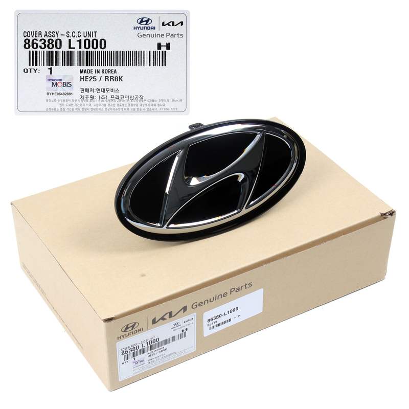 Genuine Front Grille Radar Emblem Logo For Hyundai Sonata 2020-23 86380L1000