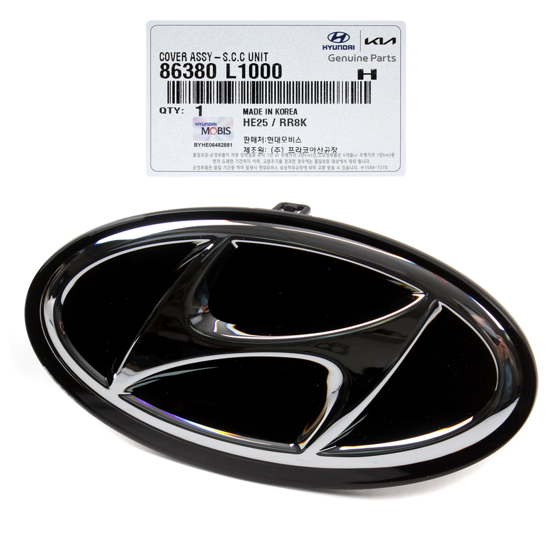 Genuine Front Grille Radar Emblem Logo For Hyundai Sonata 2020-23 86380L1000