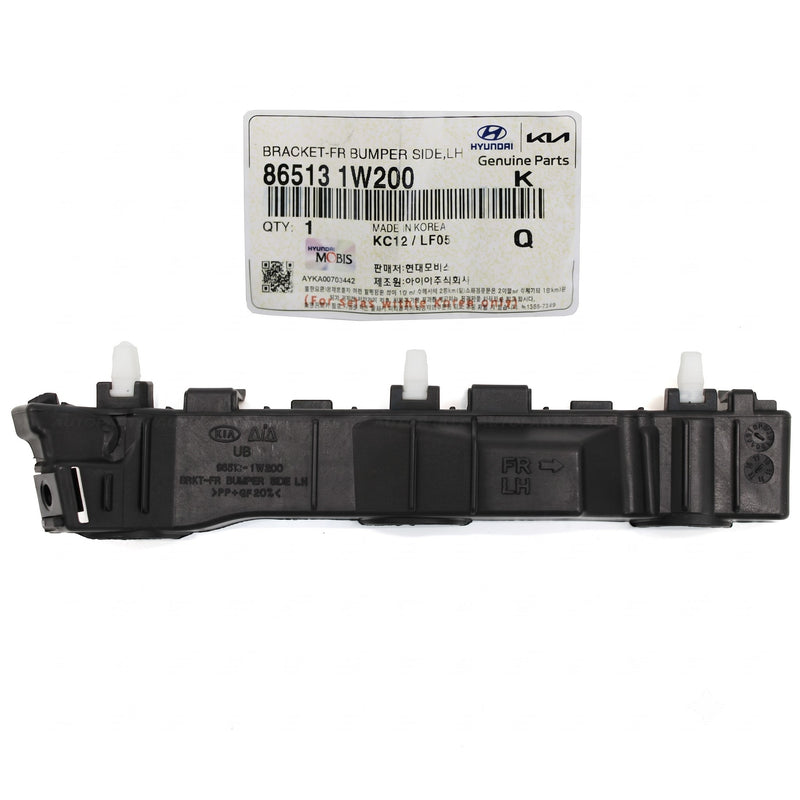 Genuine Front Bumper Side Bracket LEFT Driver for 2012-2017 Kia Rio 86513-1W200