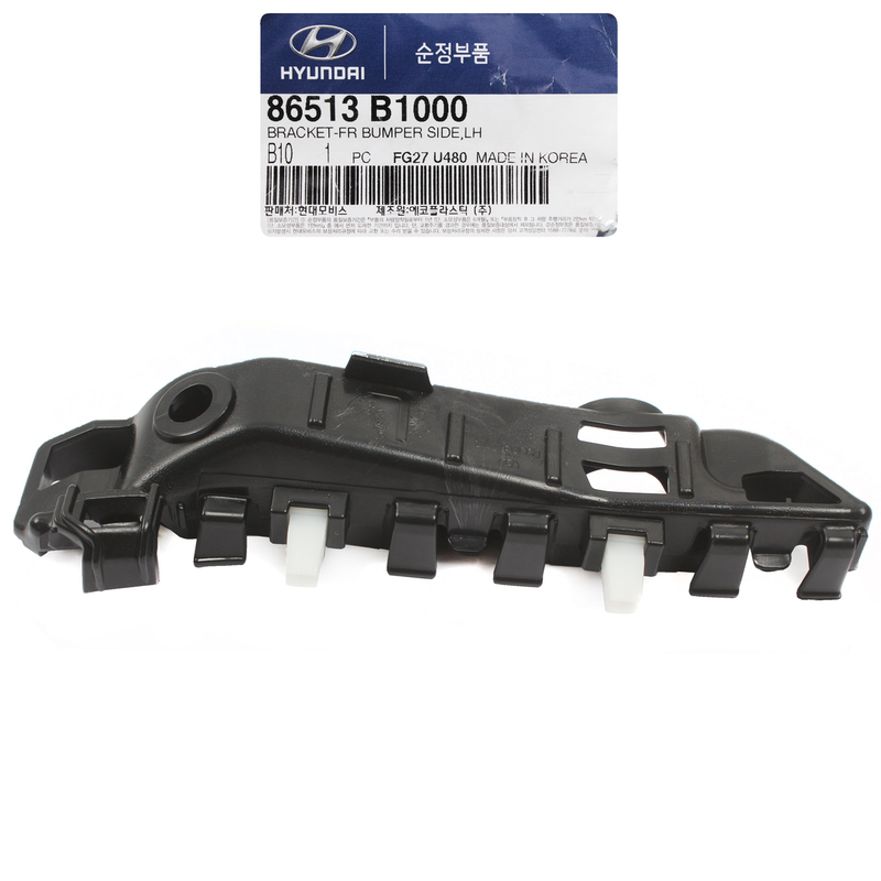 GENUINE Front Bumper Bracket LEFT DRIVER for 15-16 Hyundai GENESIS 86513-B1000