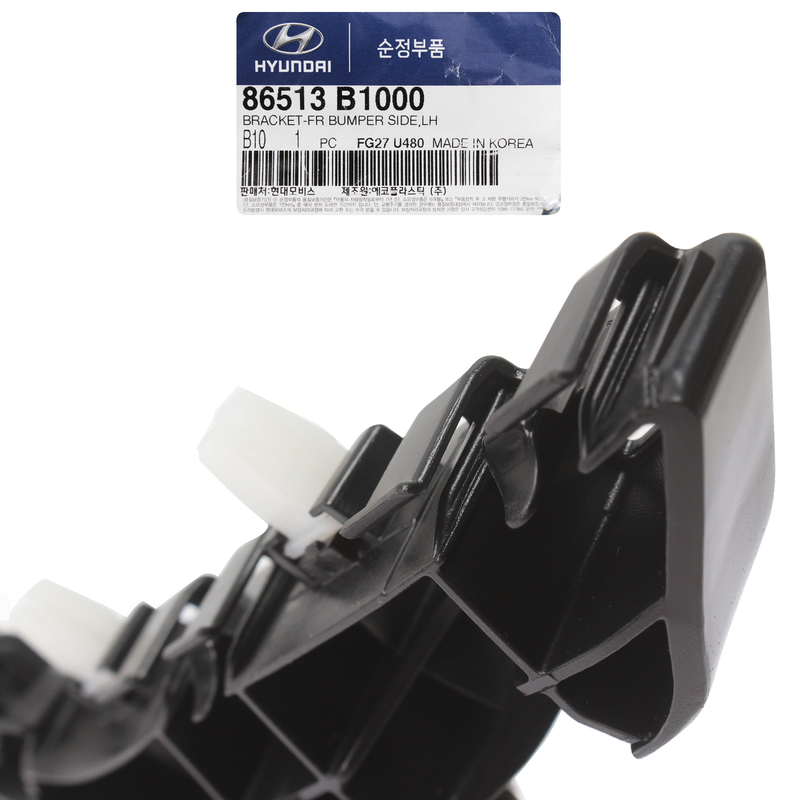 GENUINE Front Bumper Bracket LEFT DRIVER for 15-16 Hyundai GENESIS 86513-B1000