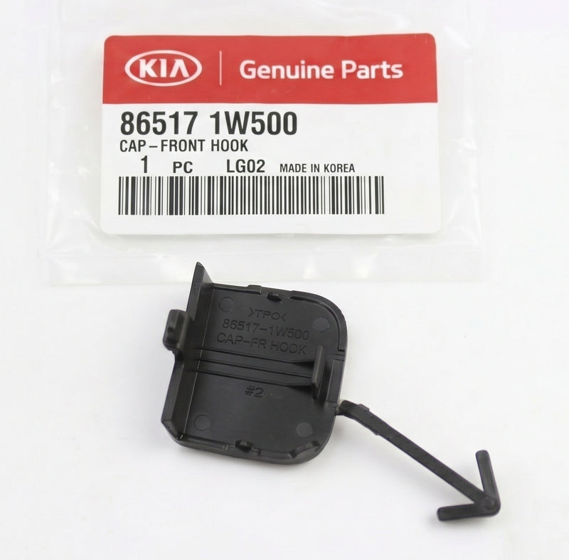 Genuine Front Bumper Tow Hook Cap Cover for 2015-2017 Kia Rio OEM 86517-1W500