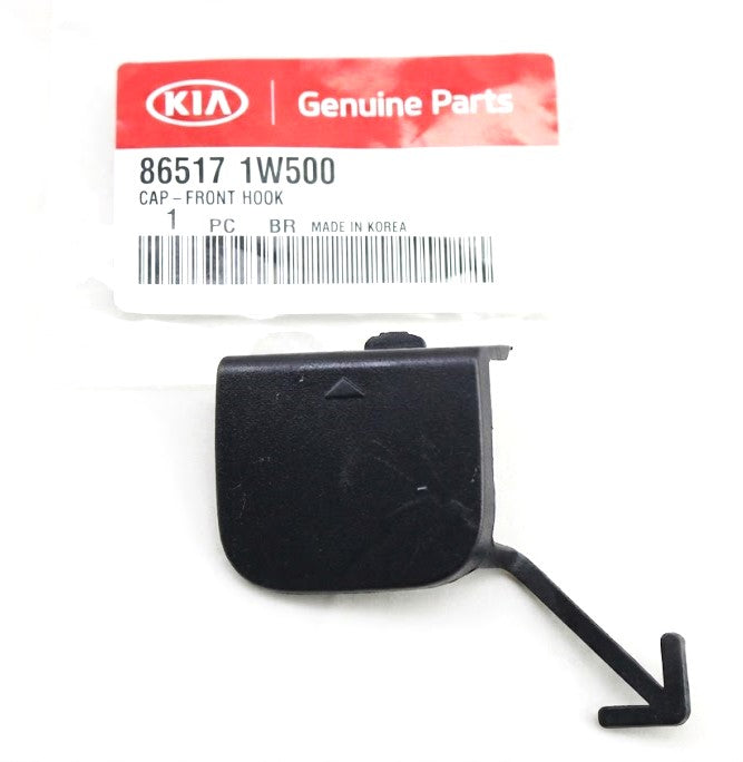 Genuine Front Bumper Tow Hook Cap Cover for 2015-2017 Kia Rio OEM 86517-1W500