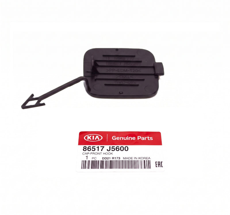 Genuine Front Tow Hook Eye Cap for 2018-2023 Kia Stinger OE# 86517-J5600