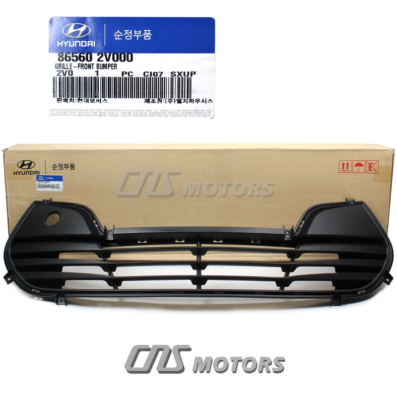 Genuine Front Bumper Grille Lower Grill Hyundai Veloster Base 2012-17 865602V000