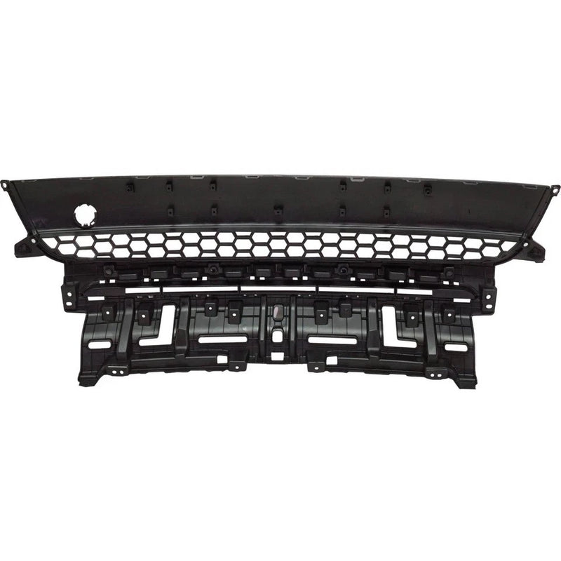 OEM Bumper Grille For 17-19 Kia Soul Front Upper Textured Dark Gray 86561B2500