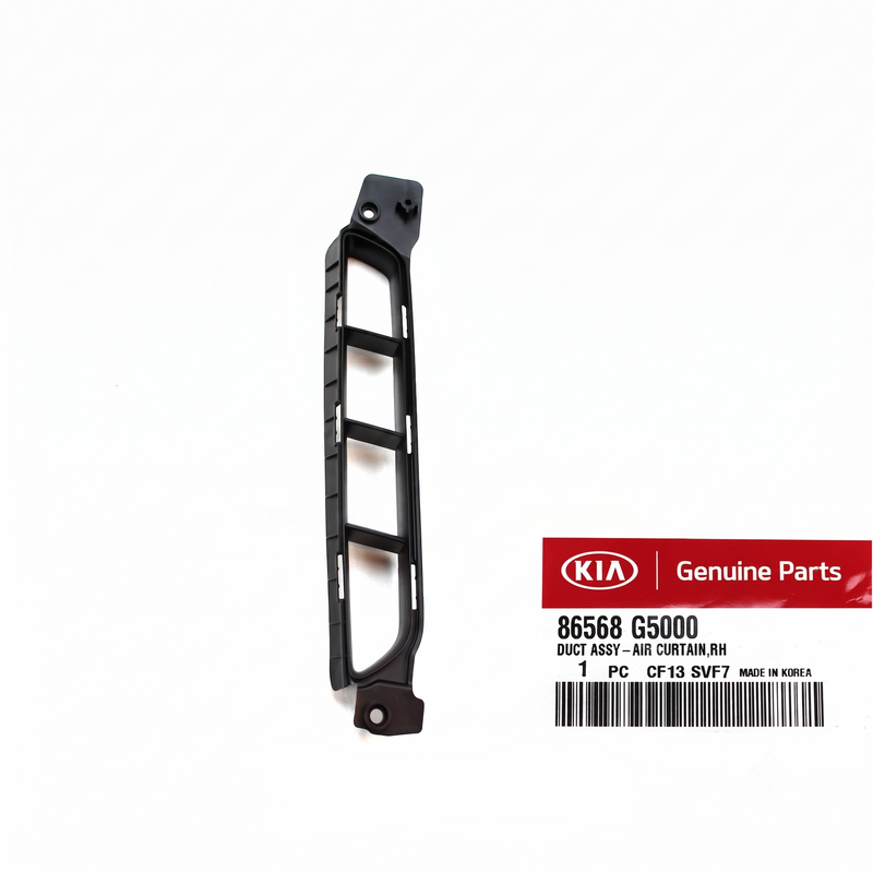 Genuine Front Bumper Passenger Side Air Curtain Duct Kia Niro 2017-19 86568G5000
