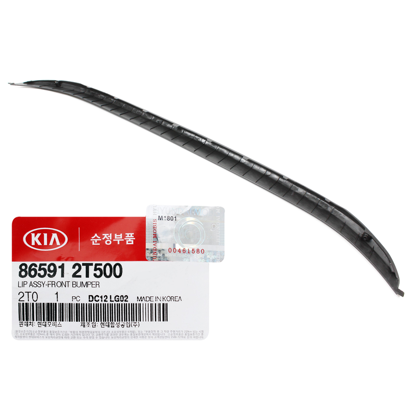 GENUINE FRONT Bumper Lower Lip Spoiler Chin Lip 2014-2015 Kia Optima 865912T500
