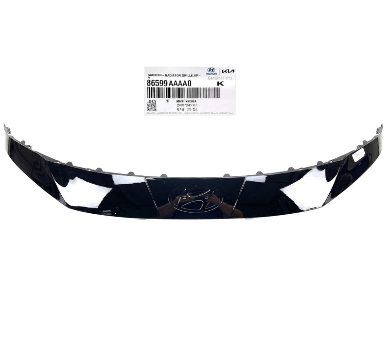 Genuine Front Bumper Garnish Upper Cover Trim 2024-25 Hyundai Elantra 86599AAAA0