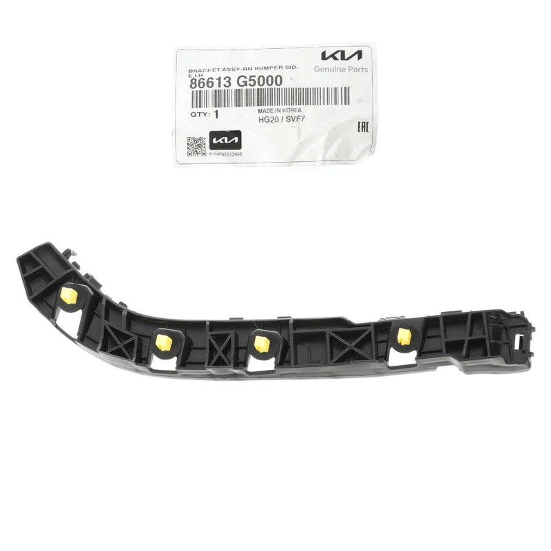 Genuine Rear Bumper Side Bracket LEFT LH for 2017-2022 Kia Niro / EV 86613-G5000