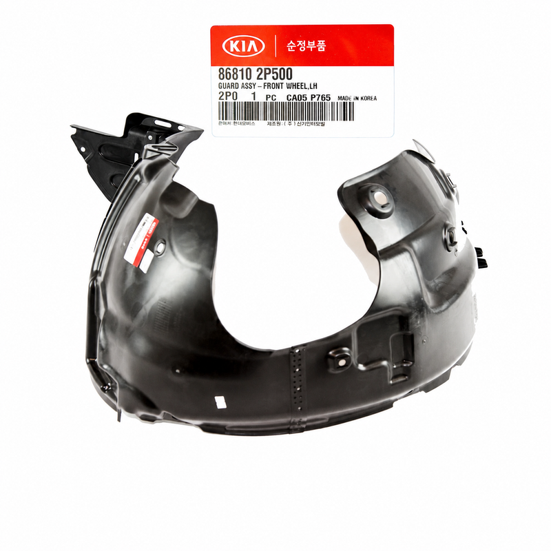 Genuine GUARD ASSY-FRONT WHEEL,LH for Kia Sorento R 09 OEM 868102P500