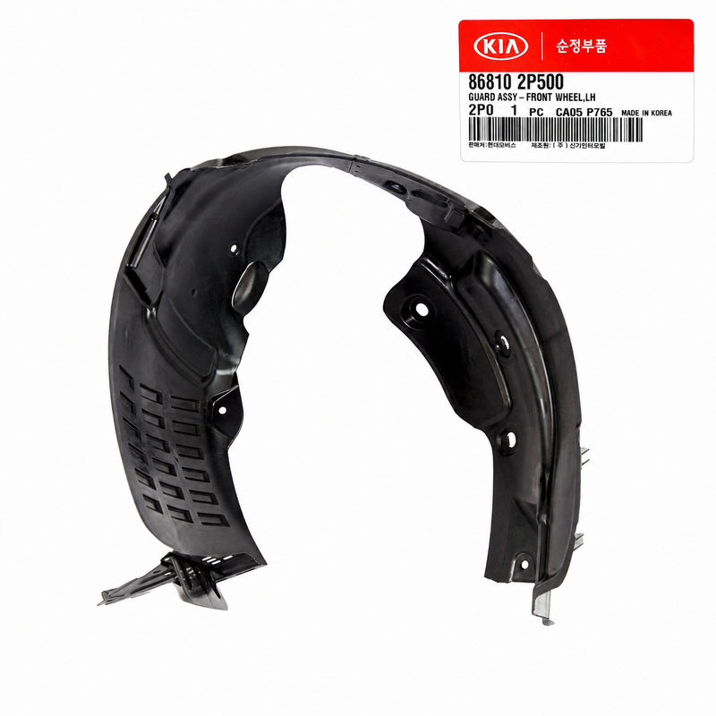 Genuine GUARD ASSY-FRONT WHEEL,LH for Kia Sorento R 09 OEM 868102P500