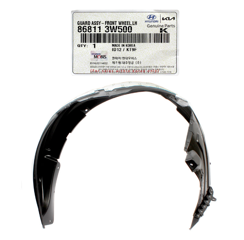 FRONT Fender Liner LEFT Driver For KIA SPORTAGE 2011-2016 868113W500 GENUINE