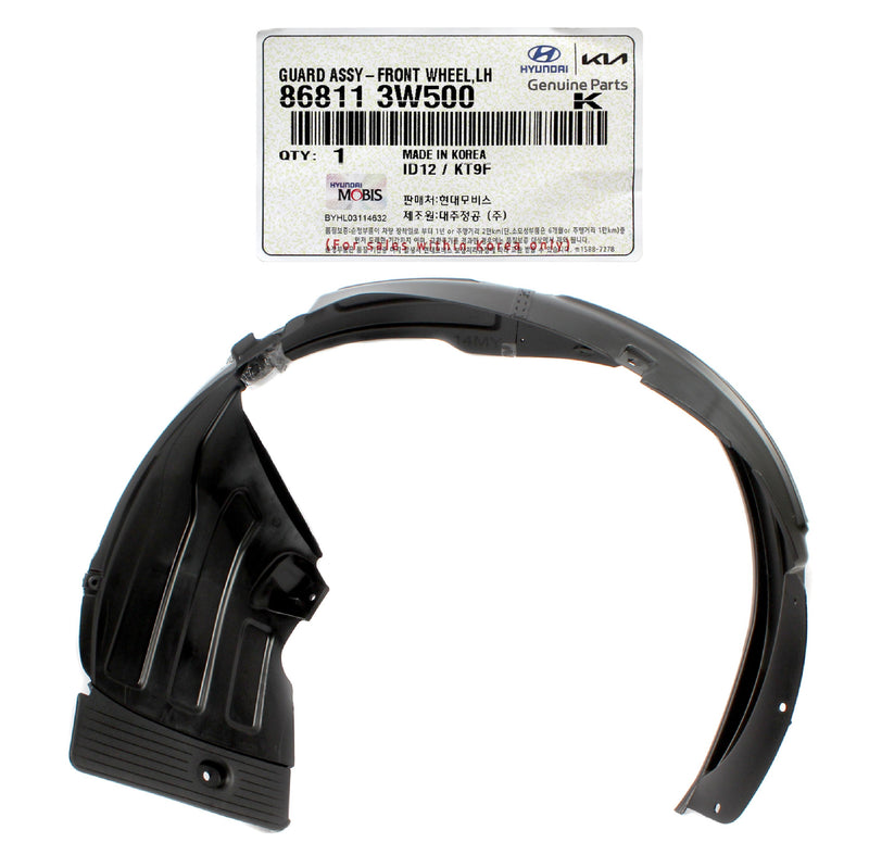 FRONT Fender Liner LEFT Driver For KIA SPORTAGE 2011-2016 868113W500 GENUINE