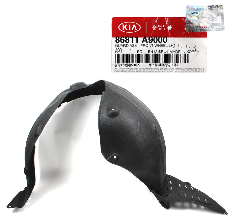 OEM FENDER LINER WHEEL GUARD FRONT DRIVER for 2015-2021 KIA SEDONA 86811A9000