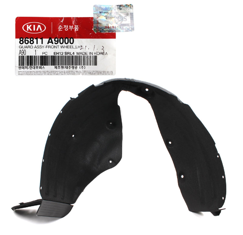 OEM FENDER LINER WHEEL GUARD FRONT DRIVER for 2015-2021 KIA SEDONA 86811A9000