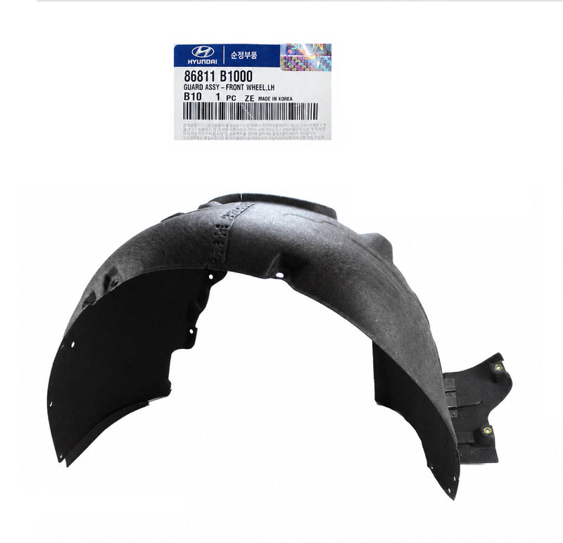 GENUINE Front Fender Liners Set for 2015-2017 Hyundai Genesis G80 86811B1000