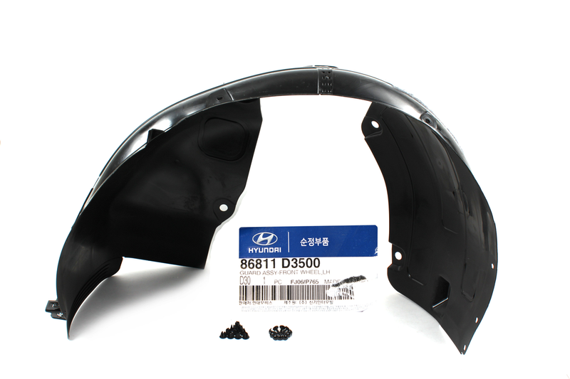 Fender Liner Front LEFT Driver Side OEM Hyundai TUCSON 2019-2021 86811D3500